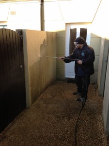 power washing         